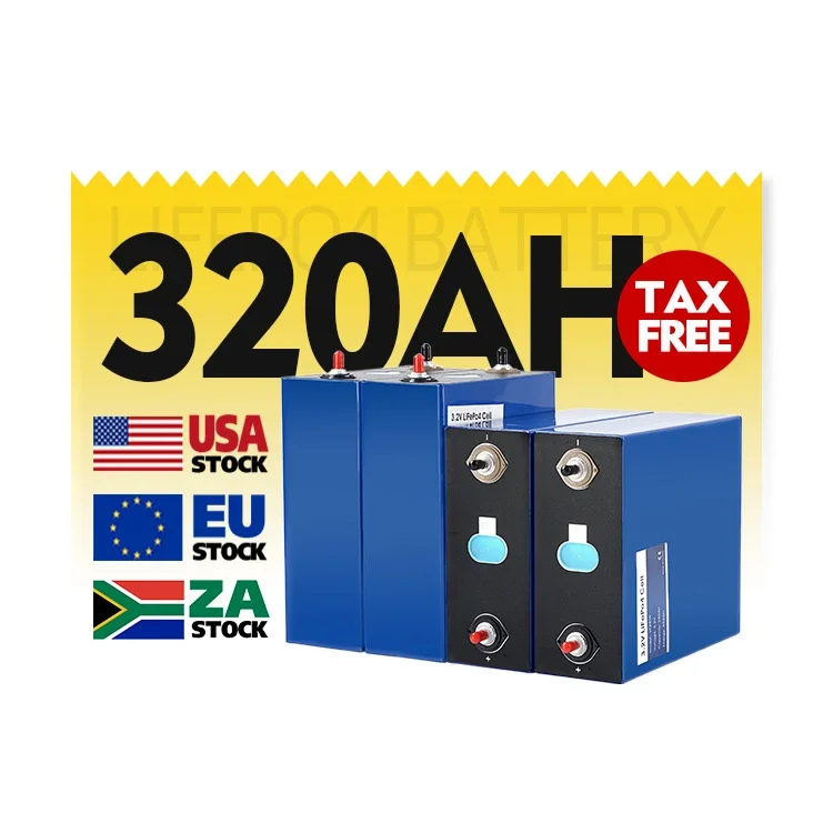 

4pcs EU US Stock A-grade Prismatic LF280K LF304 Battery 3.2V MB30 MB31 Class 320Ah Lithium Iron Phosphate Battery