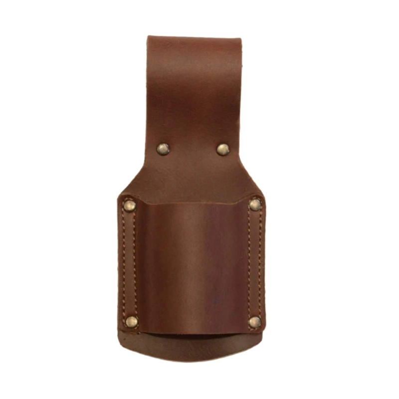 

Leather Hammer Holder for Belt Hanging Steel Rings Holsters for Hammer Hatchets