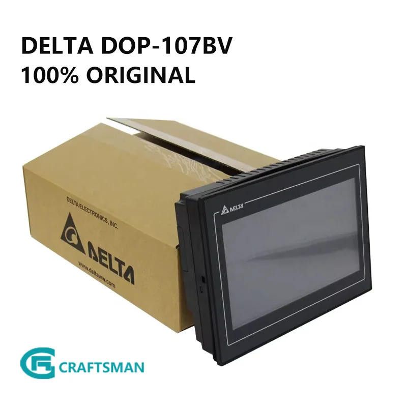 100% Nuevo y Original, Pantalla Táctil HMI Delta DOP-107BV de 7 Pulgadas, PLC Todo en Uno, Panel HMI Delta DOP-107BV