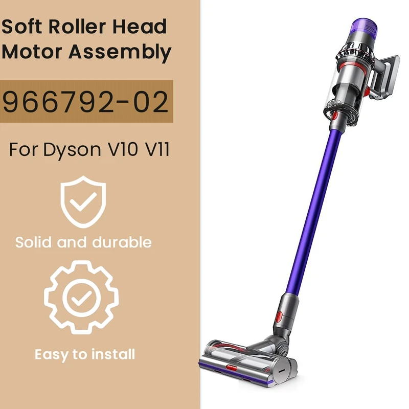 30W Motor Soft Roller für V10 V11 Staubsauger Ersetzen Sie Staubsaugerzubehör Motor Assembly-A09G