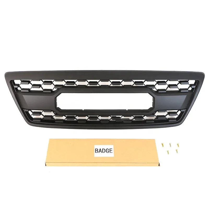 

Другие внешние аксессуары: черная решетка радиатора из ABS-пластика без 4 светодиодных фонарей, подходит для LX470 570 Harrie 2003-2007 годов выпуска.