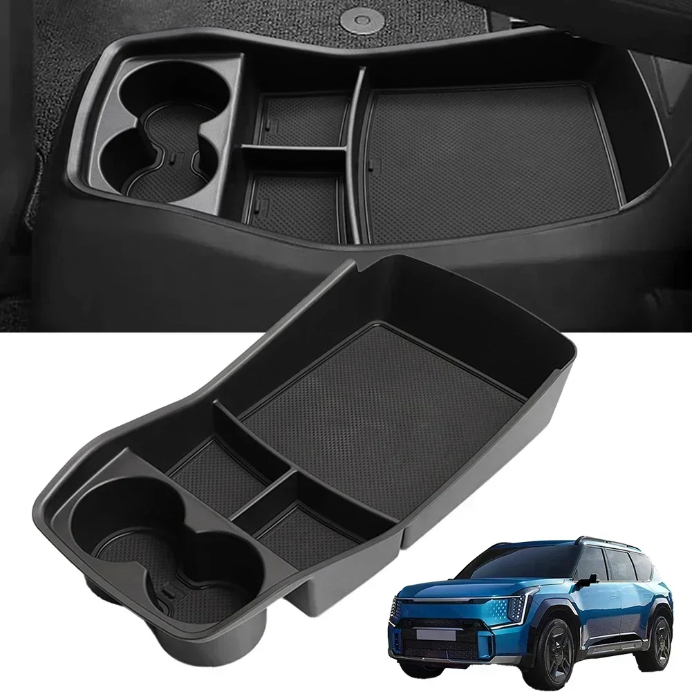 

Car Storage Box For Kia For EV9-2023+ Central Control Storage Case Armrest Tray Holder Organizer Auto Interior Storager ABS