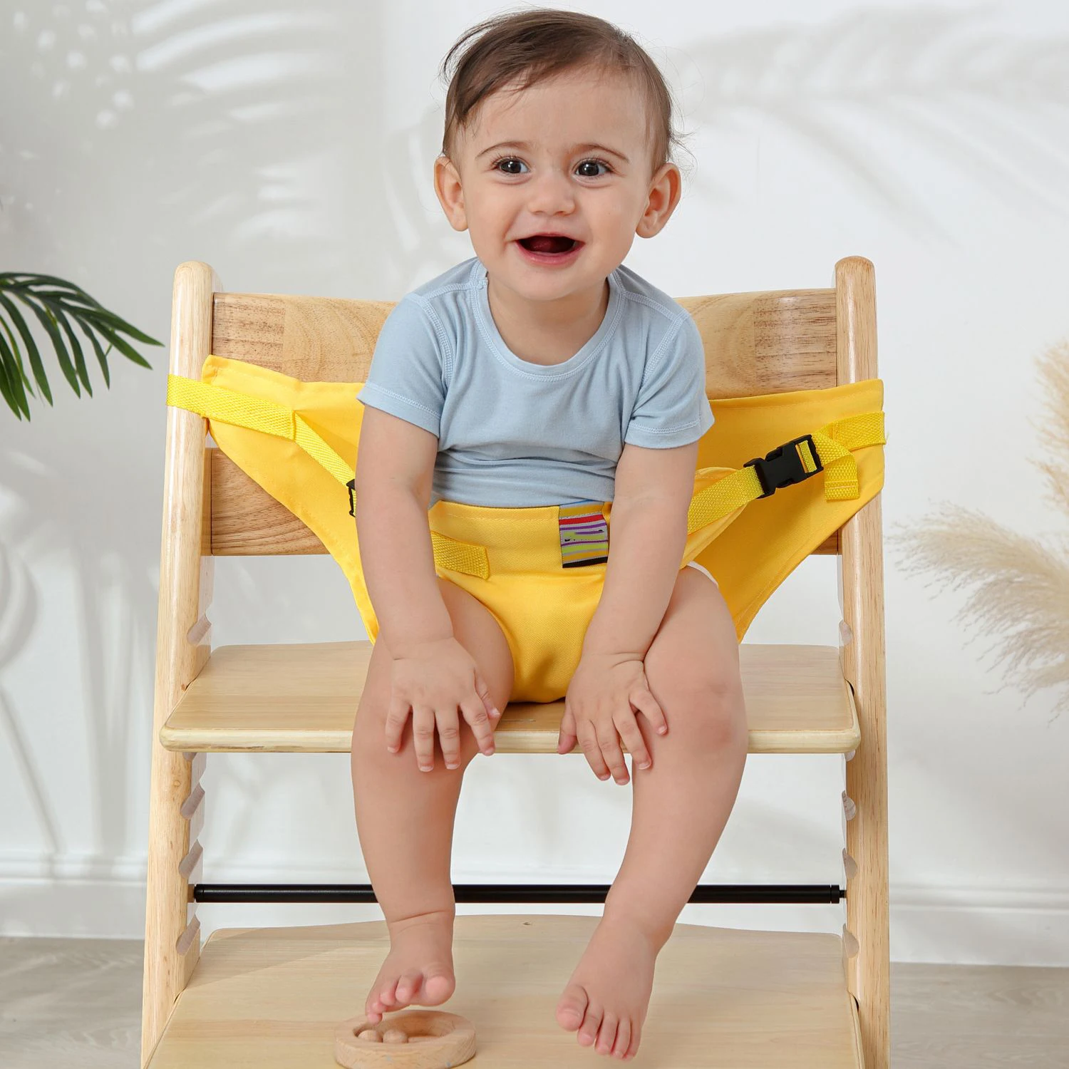 Ceinture de sécurité pour chaise de salle à manger pour bébé, portable, lavable, sangle de sécurité pour siège haut pour enfants de 6 mois à 3 ans