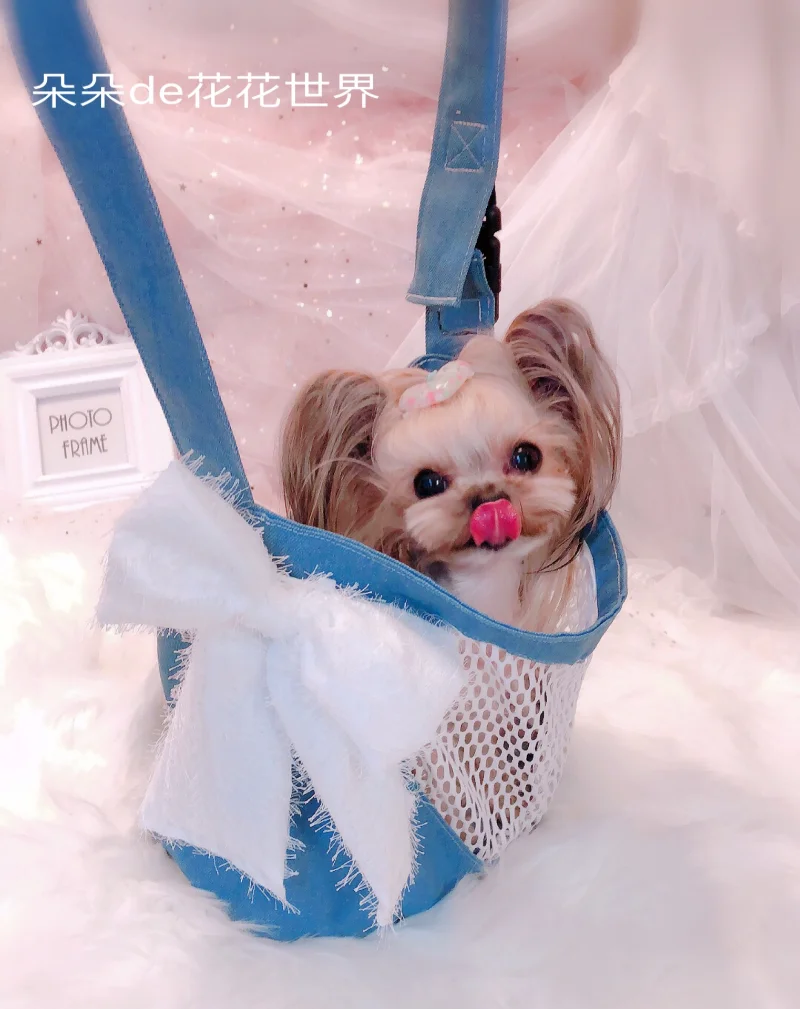 

2023 Pet Backpack Dogs Carrier Cat Bag Teddy Yorkie Cowboy Out Shoulder Puppy Slings Crossbody Portable Dog accessories