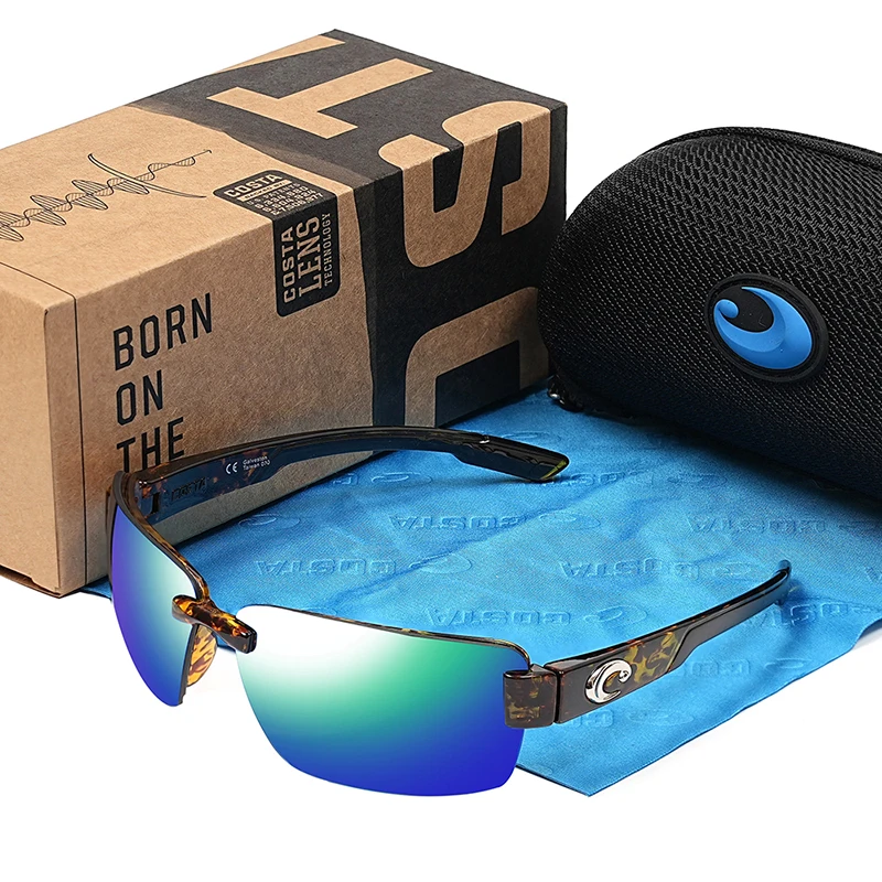 

Classic Square Polarized Sunglasses Men Brand Design Galveston Eyewear UV400 Outdoor Driving Sport Sun Glasses for Women Male