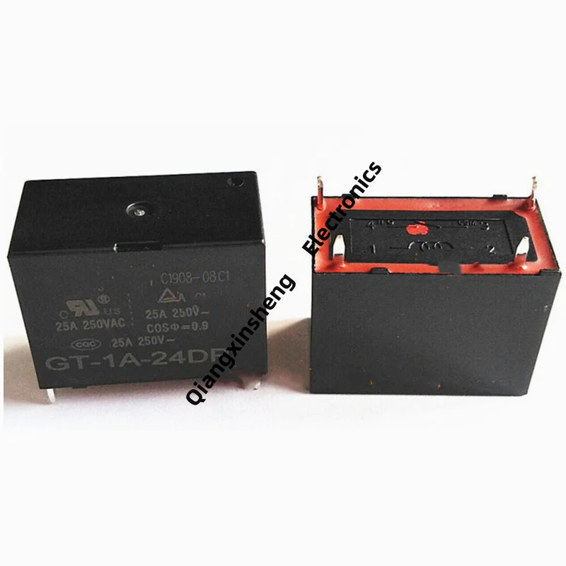 1PCS GT-1A-12DP 12V relay 25A for air conditioning water heater