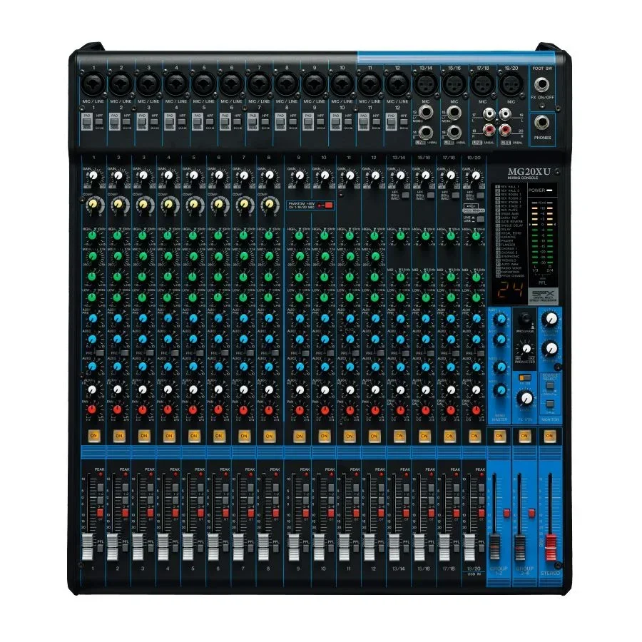 10/12/16/20 Channel professional audio mixing console pro audio dj mixer for stage performance sound system Japan NJM4580