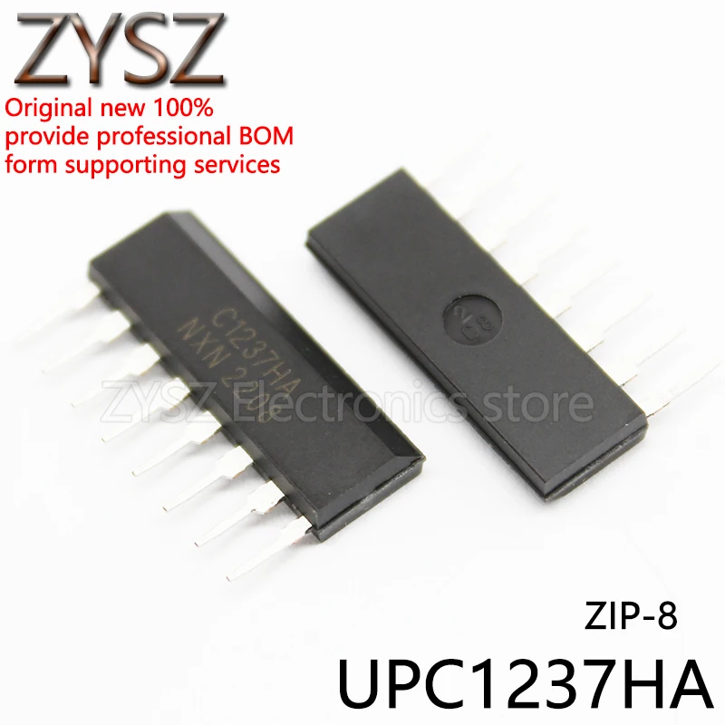 Circuit de protection IC, 5 pièces, UPC1237HA ZIP 8 UPC1237 ZIP UPC1237H ZIP single row klaxon protection chip