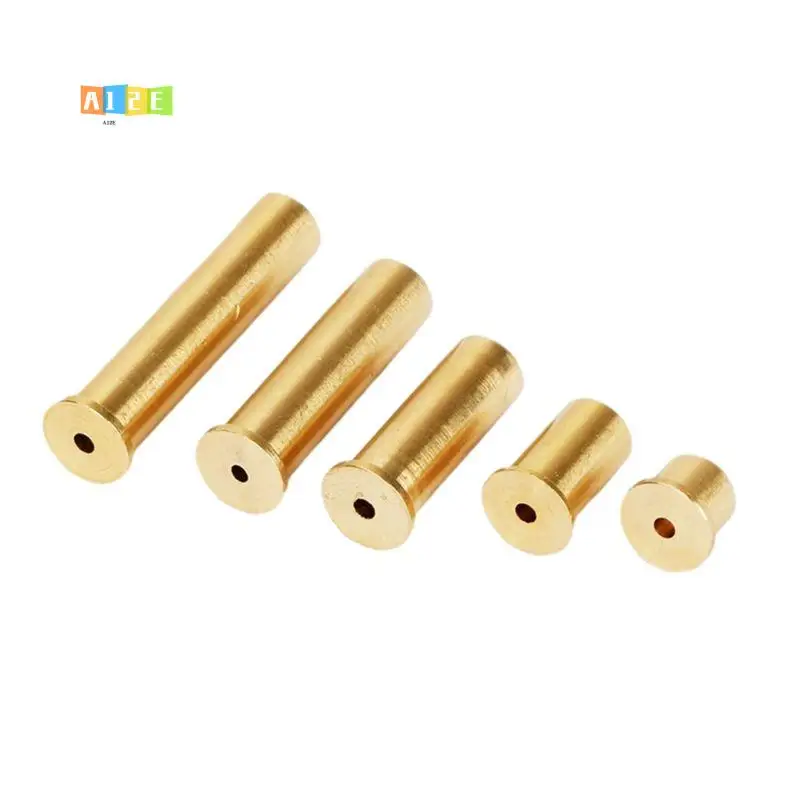 

A12E-5 PCS Golf Weight Tip Metal Golf Weighted Spike Reusable Golf Club Weight Head Accessories For Iron Shafts