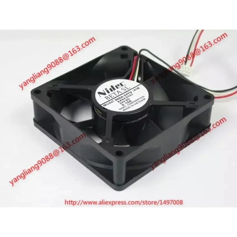 

Вентилятор охлаждения Nidec D08A-24TU 41B DC 24V 0.10A 80x80x25мм