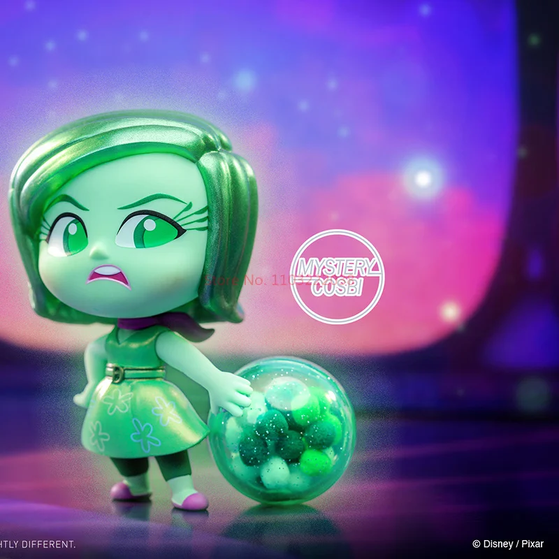 2024 New Hot Toys Disney Pixar Inside Out 2 Joy Sadness Anger Disgust Cosbi Collectible Figurine Mini Doll Kids Birthday Gift images - 6