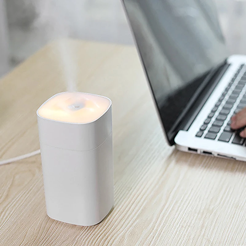 1PC Cool Mist Maker Fogger Purify For Home Office 350ML USB Air Humidifier Essential Oil Aromatherapy Humificador