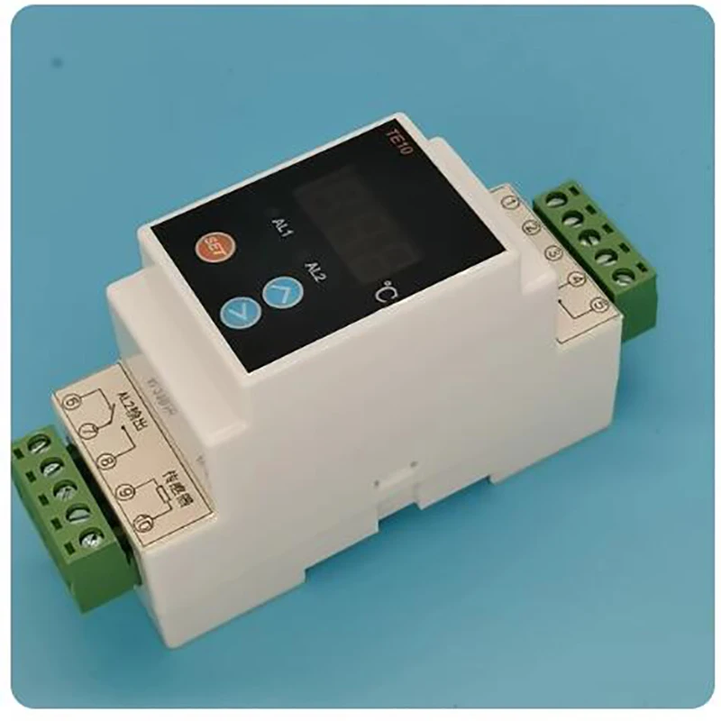 TE10 Rail type temperature controller Temperature controller Digital display adjustable temperature controller