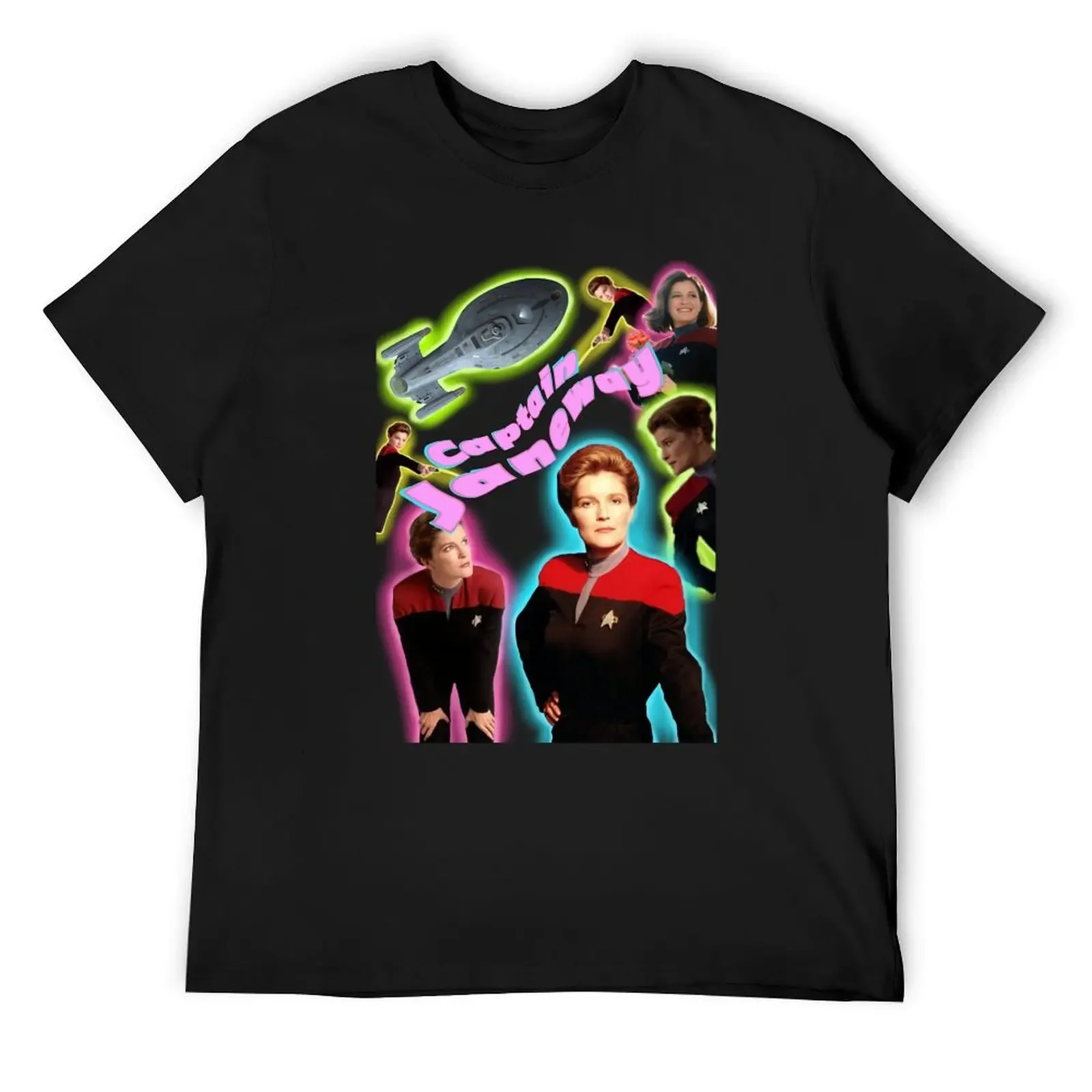 Captain Janeway !!! T-Shirt sports fans heavyweights mens funny t shirts