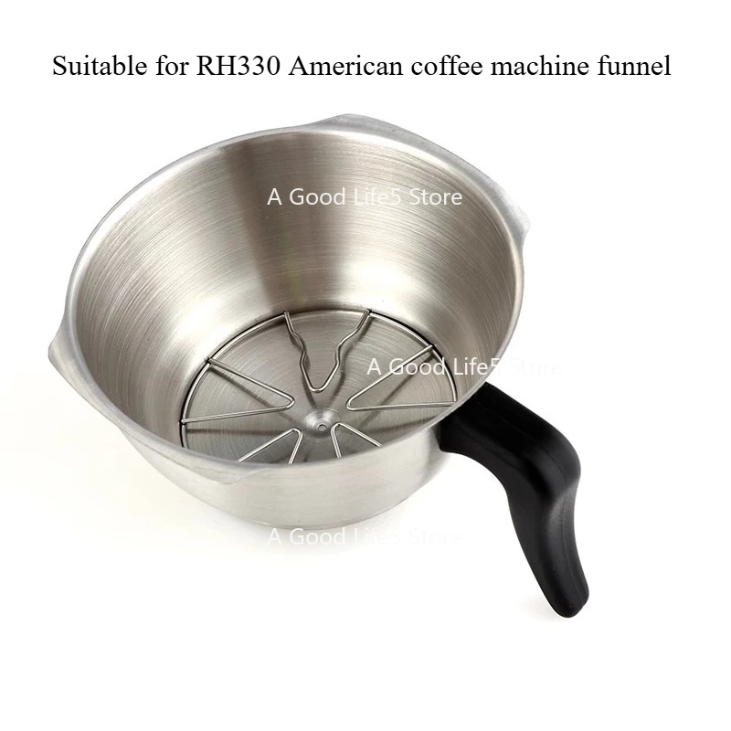 

Подходит для американской кофемашины CAFERINA RH330, чайной заварки, экстрактора чая, аксессуаров, воронки