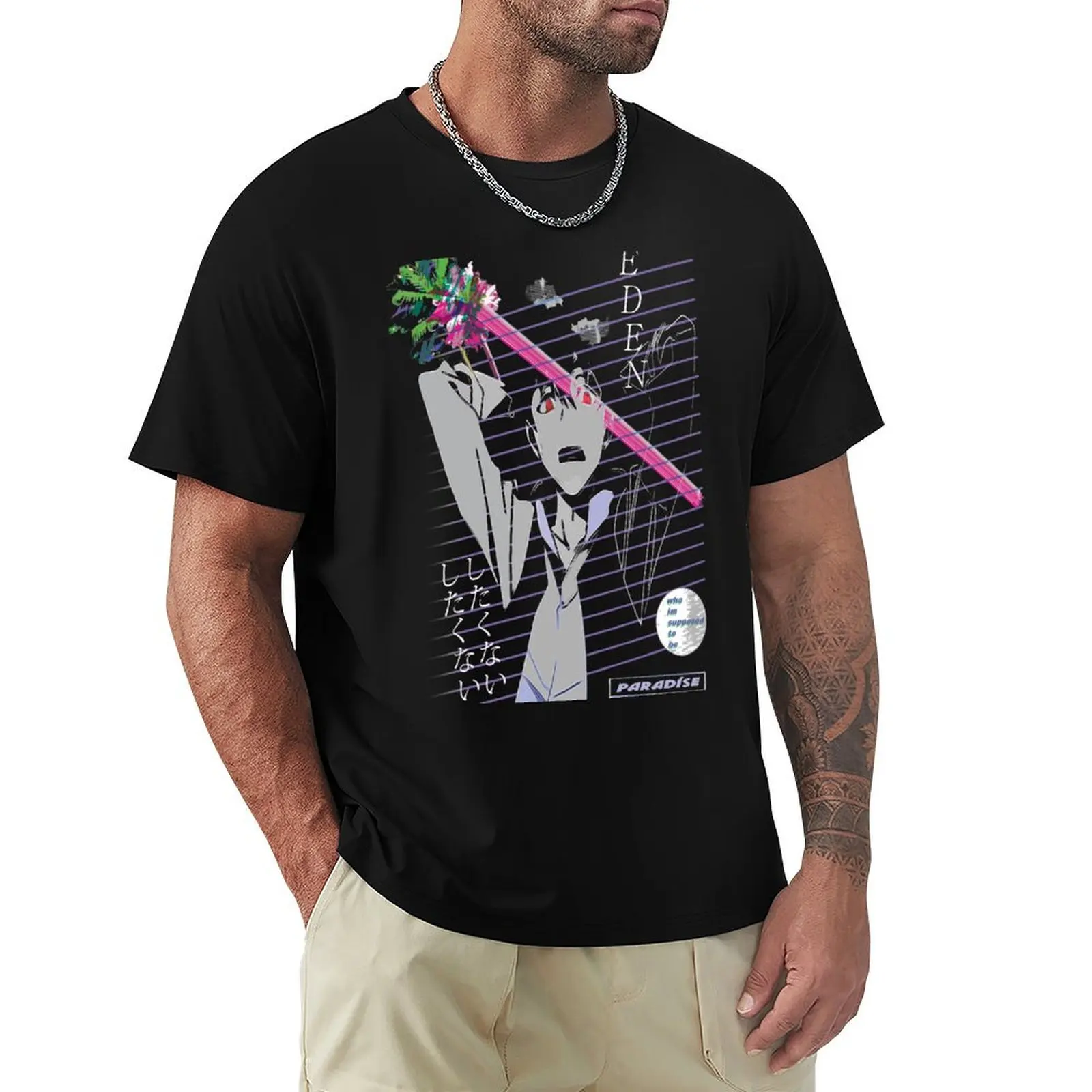 Camiseta Great Pretender ''EDEN'' V1 com estampa de arte de rua