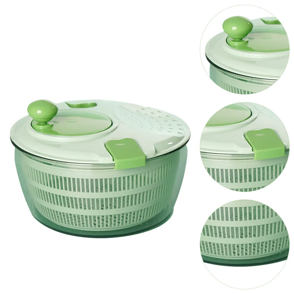 

Manual Drain Basket for Fruits Vegetables Large Capacity Kitchen Fruit Drainer Detachable Design Easy Clean Sturdy Material Long