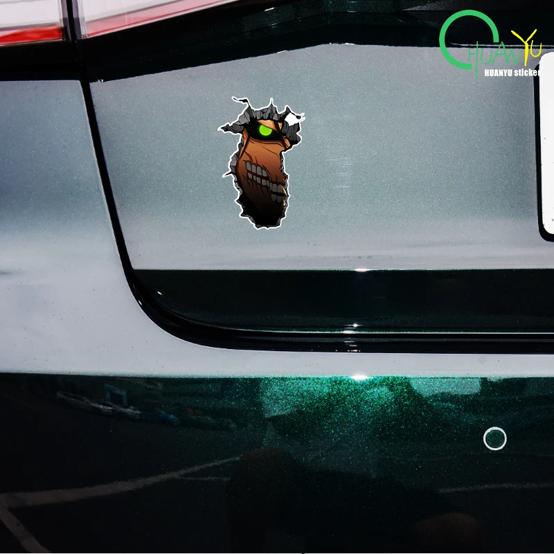 Crack Anime Titan Attack Stickers, Vinyl Stickers for Cars/trucks/laptops/water Cups view 4