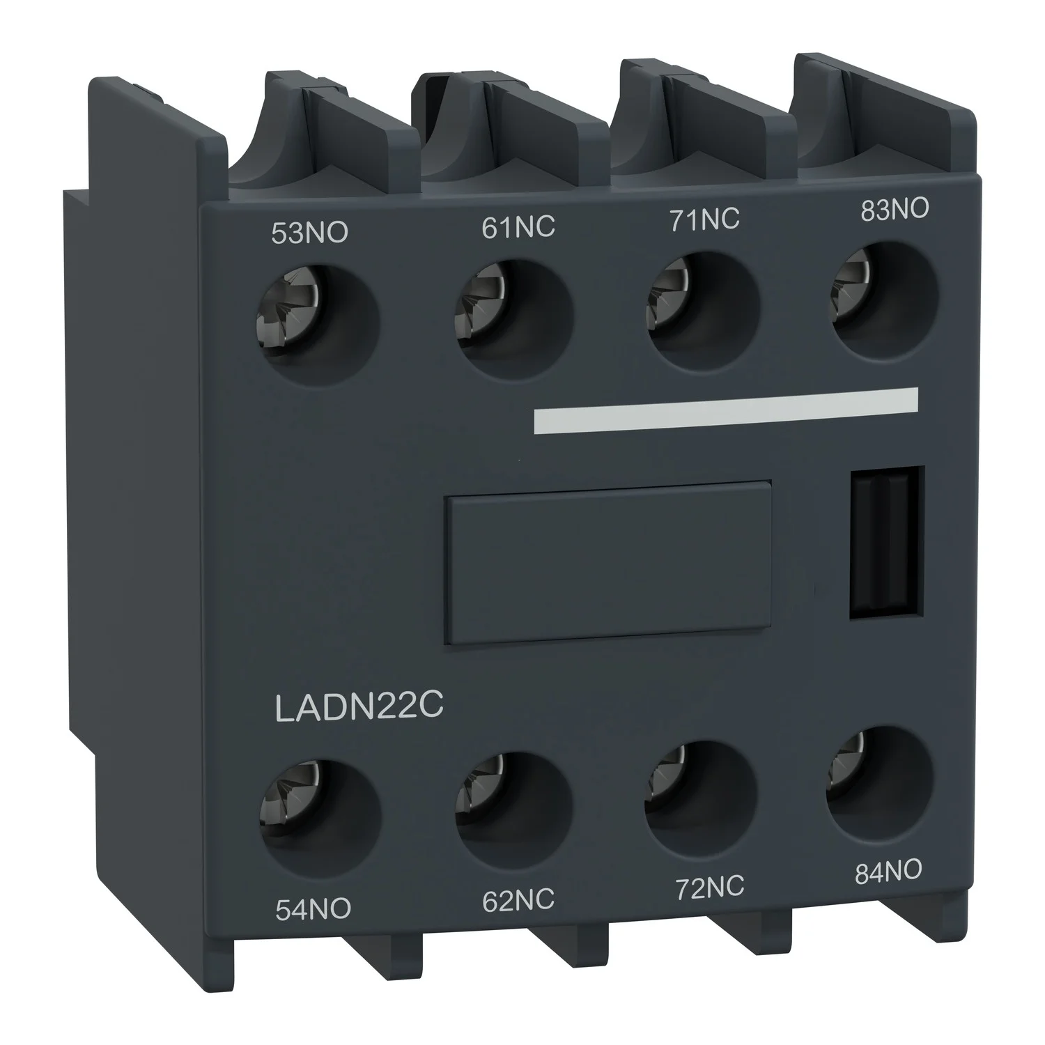 LADN22C LA-DN22C LADN22 LA-DN22 Auxiliary contact block, TeSys D, 2NO + 2NC, front mounting, screw clamp terminals