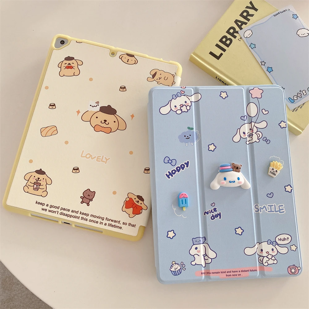 

Case For Ipad Air 11 5 4 3 10.9 10th 9th 8 7 Generation Funda For Ipad Pro 11 2024 10.2 9.7 Cover with Pencil Holder Cinnamoroll