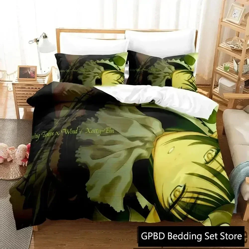 

Luxury New 3D Print Cartoon Avatar The Last Airbender Bedding Set Duvet Cover Bed Set Quilt Cover Pillowcase Queen Boys Adult