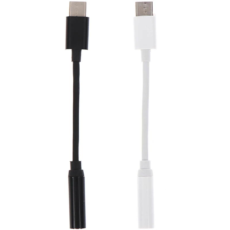 Type C to 3.5mm Audio Jack Headphones Cable Sync Charging Cable USB Type-C to Jack Aux Earphone Adapter For Xiaomi Huawei