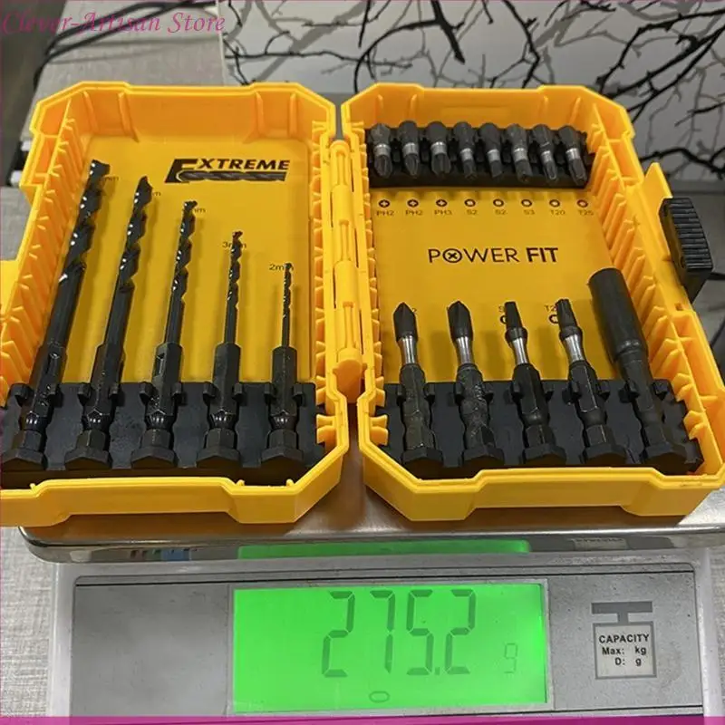 E06B 18/42pcs Screwdriver Socket Electric Drill Impact Bit Set Connecting Rod Repair Tools
