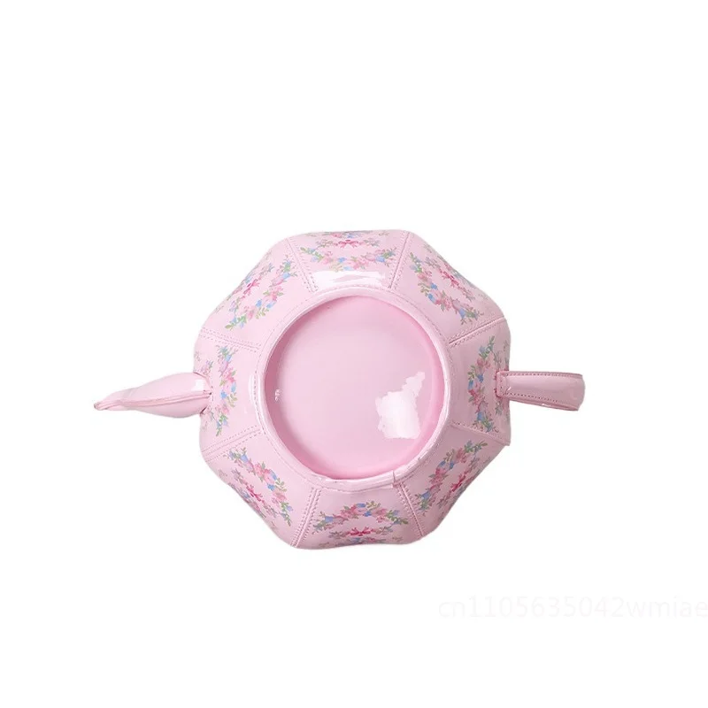 2026 New Women's Crossbody Bag Fashion High Quality Printed Pearl Handbag Personalized Teapot Shape Creative Alien Storage Bag