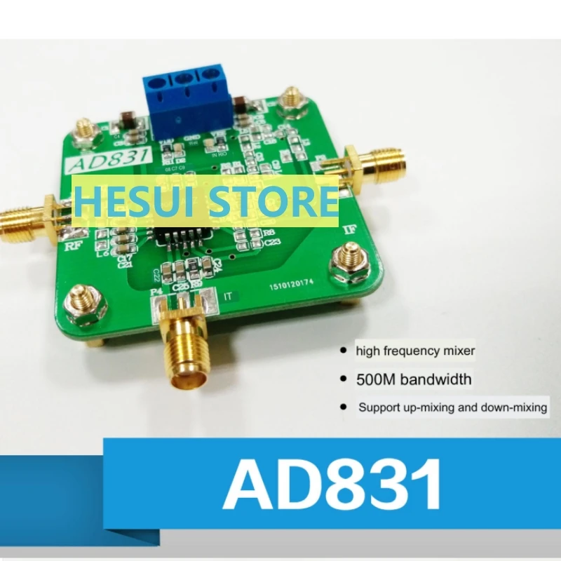 AD831 module High-frequency mixer 500M bandwidth up and down mixer frequency converter double-balanced mixer