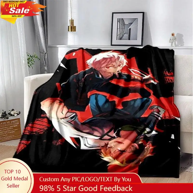 

Anime World Trigger Cartoon Soft Plush Blanket,Flannel Blanket Throw Blanket for Living Room Bedroom Bed Sofa Picnic Cove Kids