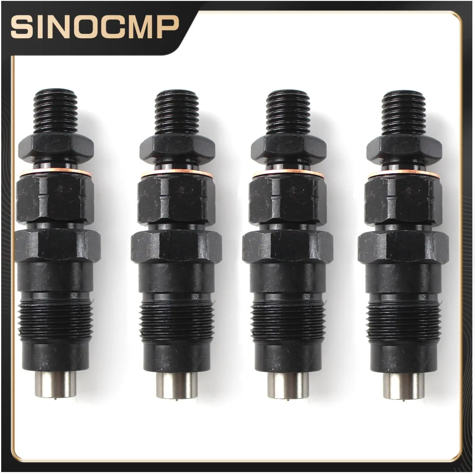 4PCS Diesel Fuel Injectors Nozzles 8 Ring Replace Kit ME201844 9430610435For Mitsubishi Delica Spacegear Pajero 4M40 4M40T 2.8L