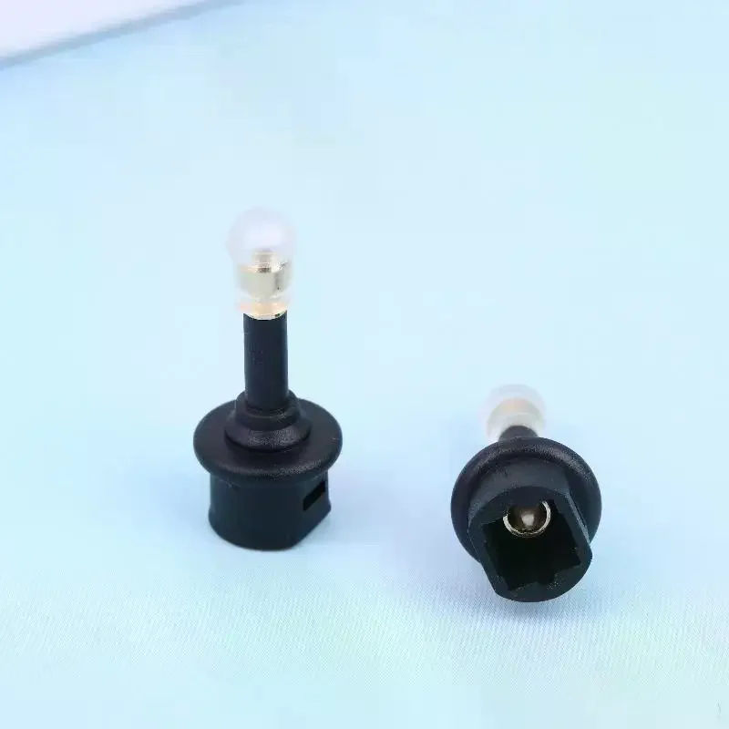 Adaptador digital toslink fêmea para 3.5mm macho, peças, mini conector de áudio para home theater, barra de som, macbook, caixa de tv