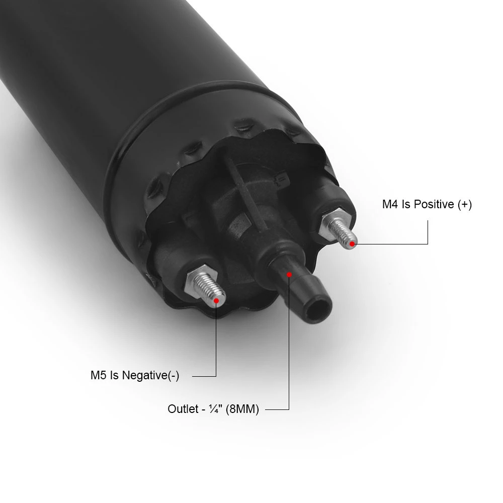 

Inline Universal High Pressure Fuel Pump&Installation Kit 0580464070 0580453911