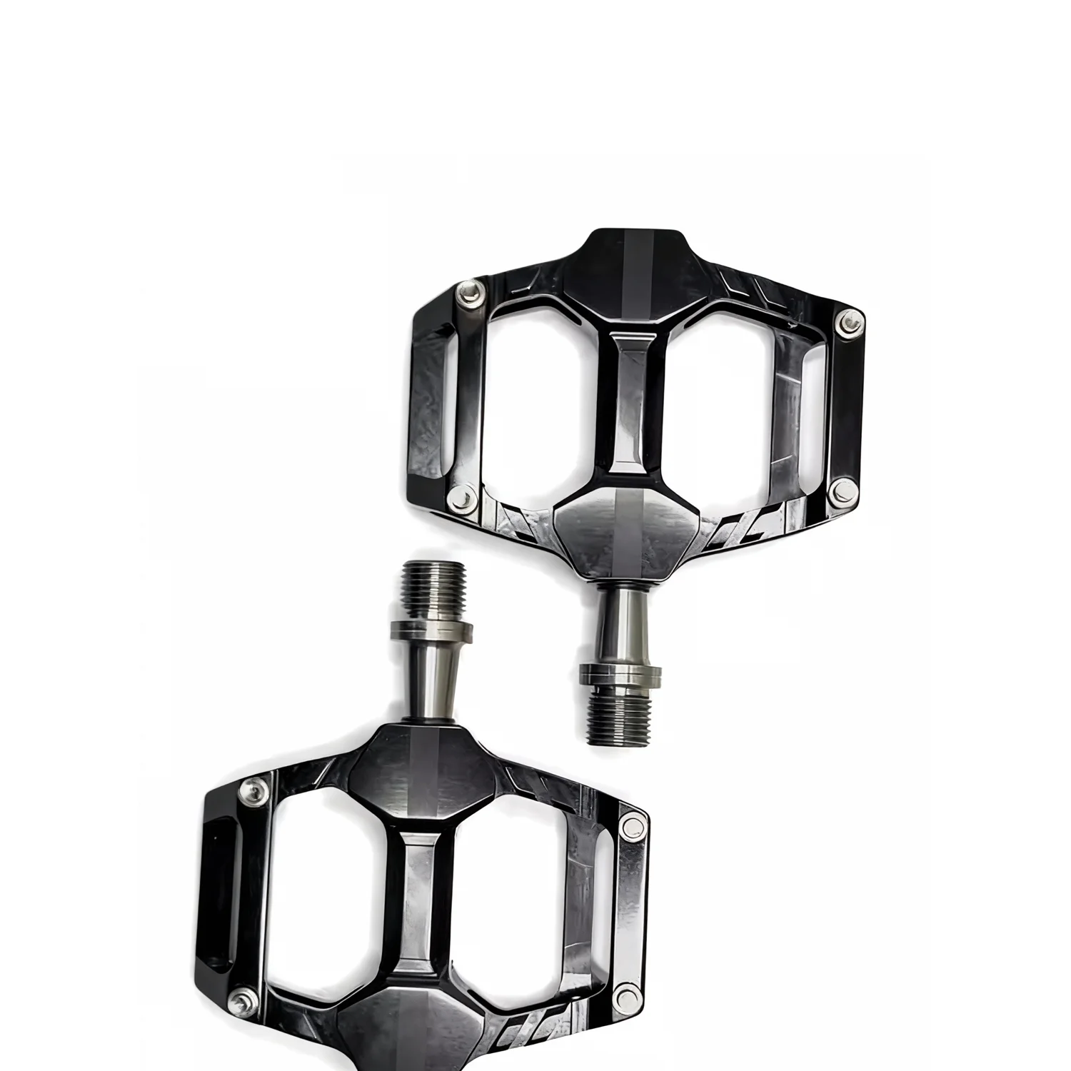 

bicycle pedal, ultra-light titanium shaft pedal AR06T folding car pedal, road bike flat pedal