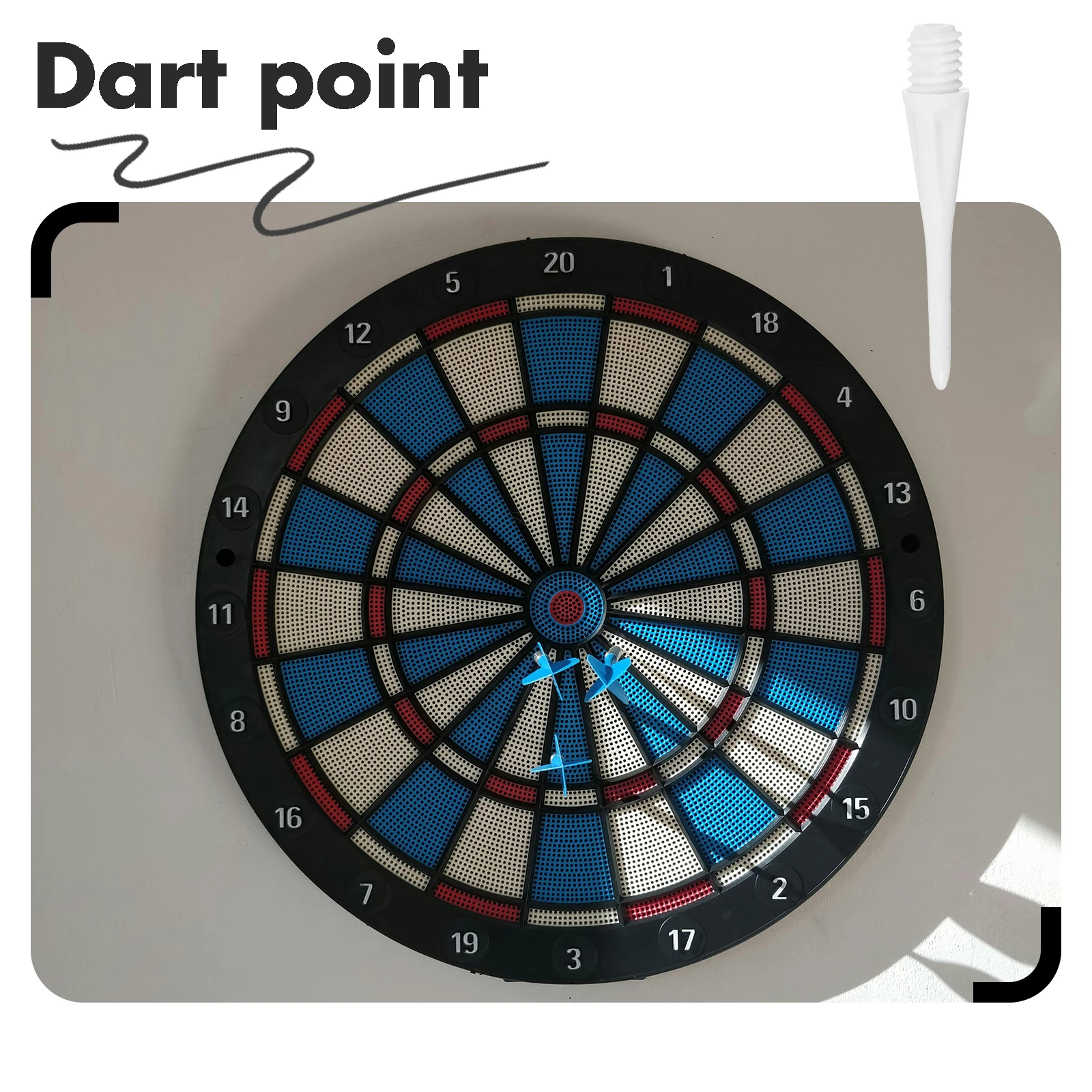 

50pcs Soft Tip Dart Needle Replacement Durable Indoor Sports Dart Points Portable Wear-Resistant Practical Flight Needles