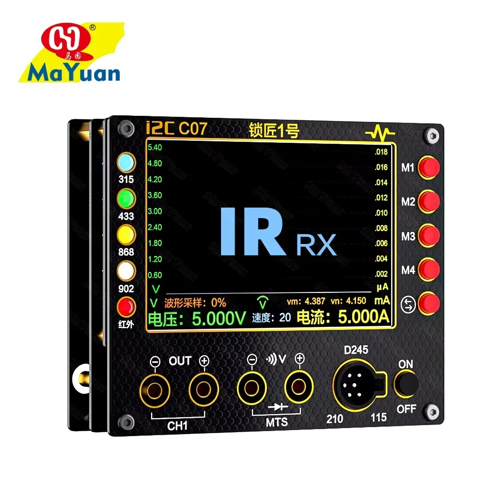 Ranlraka i2C C07 Locksmith NO1 Waveform Electronic Multimeter Frequency Receiver for Remote Key Phone Repair