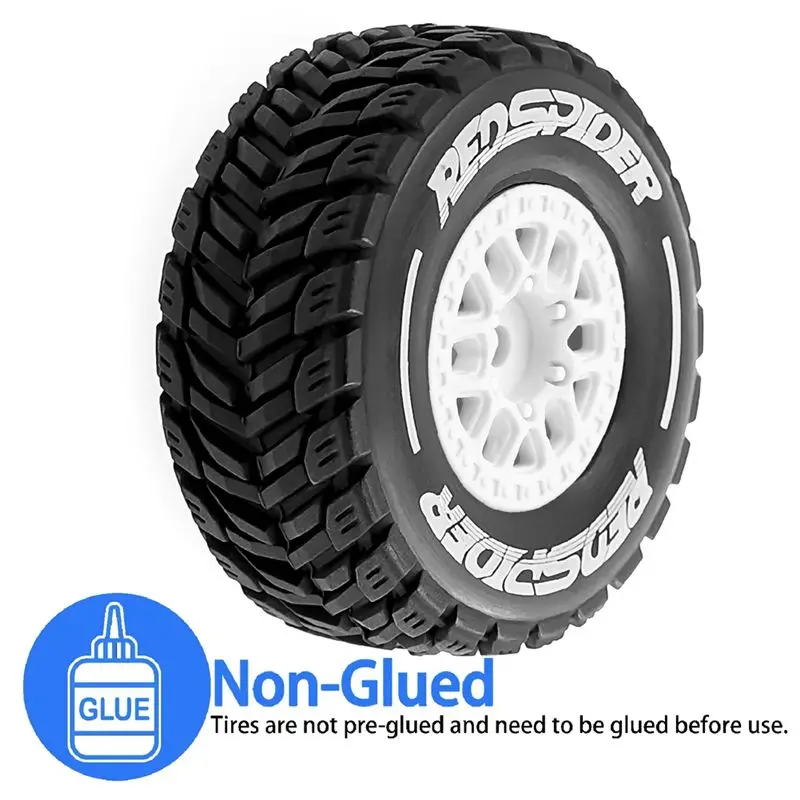 FBIL-LC Truck Wheels For 1/14 Mini For Mojave Short Truck Tires And Wheels Set For MOJAVE GROM Off-Road Racing Car Accessories B