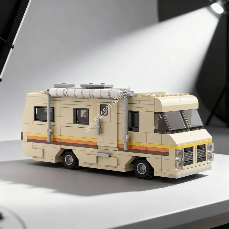 402pcs MOC Breaking Bad RV Minifig Scale City Champions Model Building Blocks Construction Christmas Gift Toy Education Brick