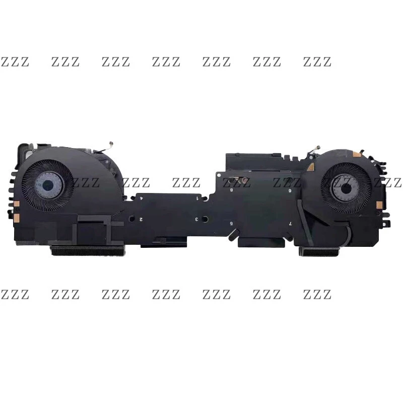 ZZ For HP ZBook Fury 17 G8 New Cooler Fan + Heatsink - M75666-001 Replacement Part