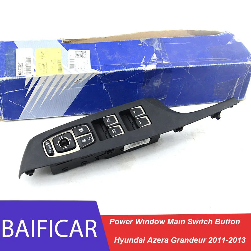 Baificar Brand New Genuine Power Window Main Switch Button 935703V303RY For Hyundai Azera Grandeur 2011-2013