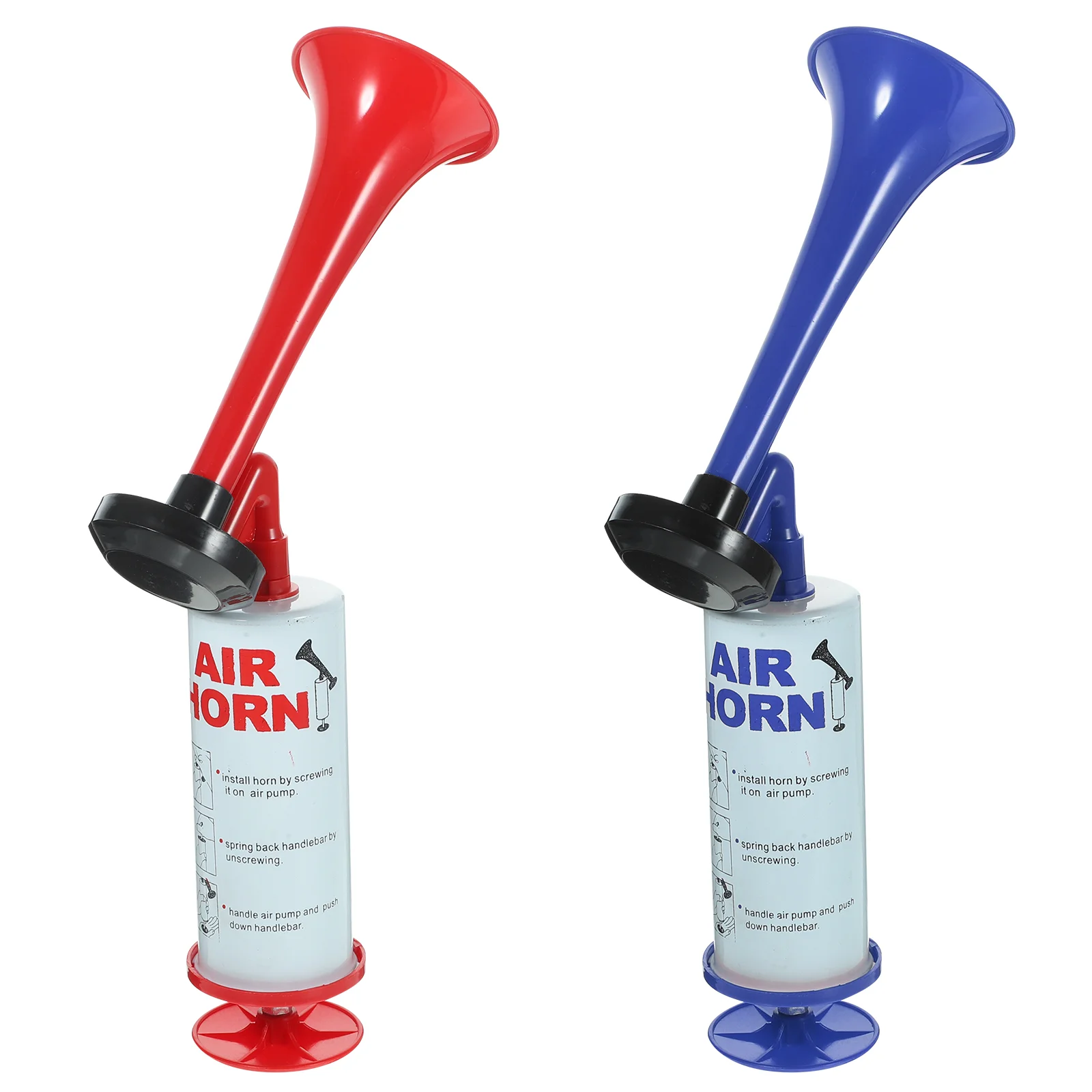 Air Horn Prop Warning Plaything Cheer Noise Maker Props Hand Push Trumpet Sports Boating Pump