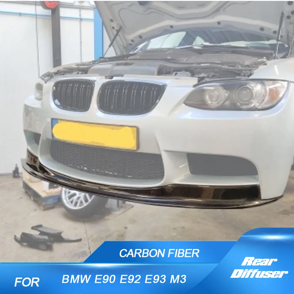 

Carbon Fiber/FRP Car Front Bumper Lip Spoiler Splitters for BMW E90 E92 E93 M3 2008-2013 Front Body Kits Lip Spoiler