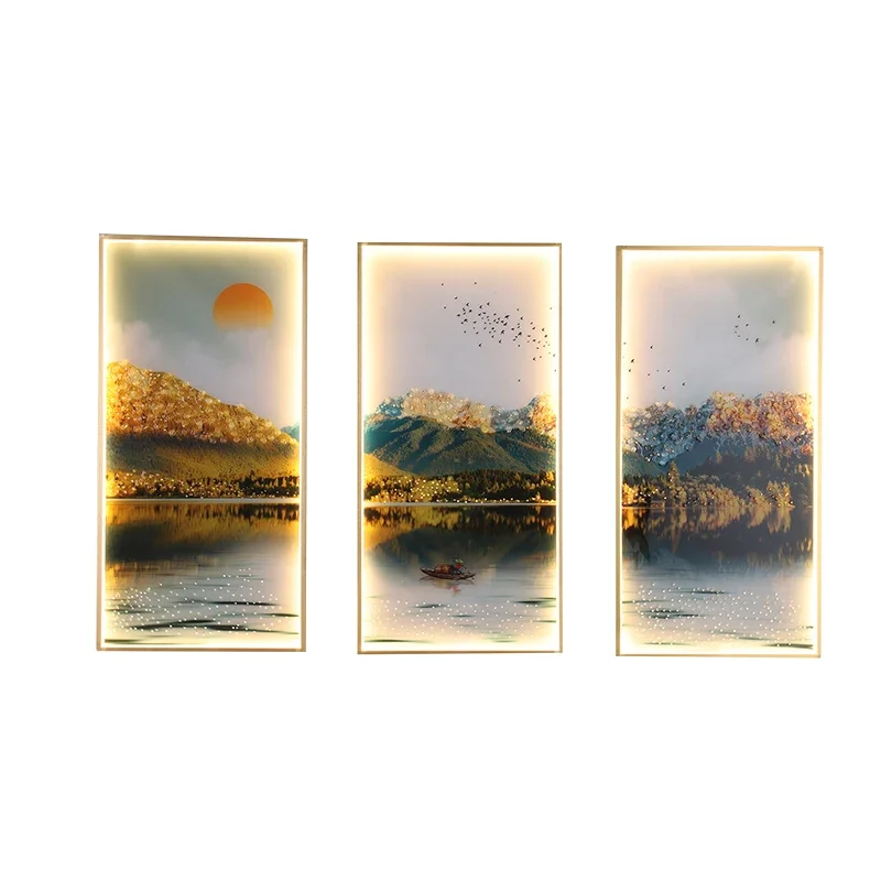 Landscape LED Wall Sconce Set 2