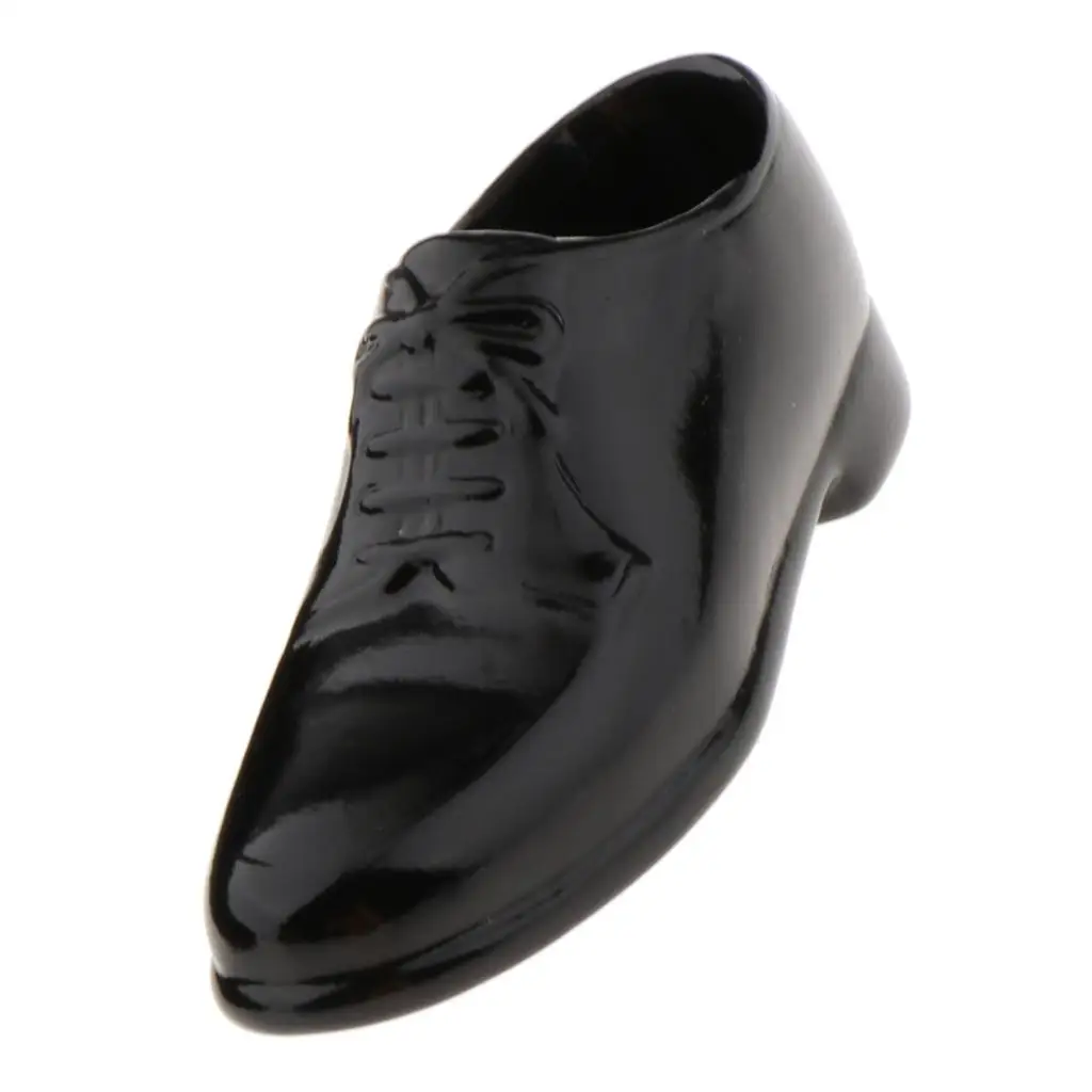 Male Action Figure Vinyl Shoes for 1/6 Scale 12 Inch Men Dress Shoe Movie TV Style Custom