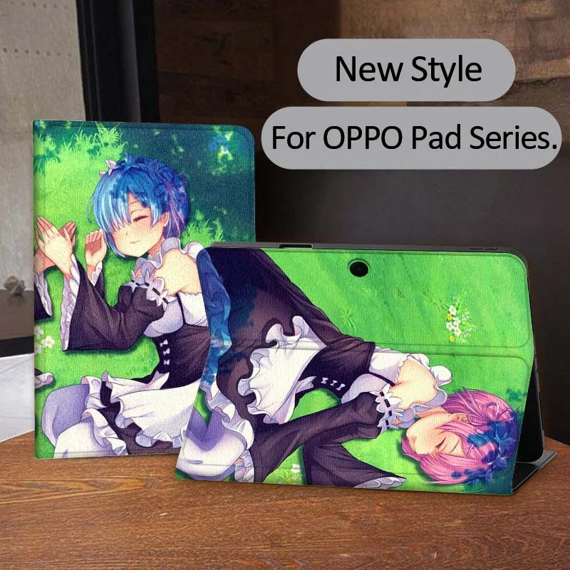

Чехол для планшета R-Re Z-ZEROS Anime Girl для OPPO Pad 2 3 4 11 SE X Air 2 Neo Pro 12,1 10,36 11 11,4 13,2 дюйма