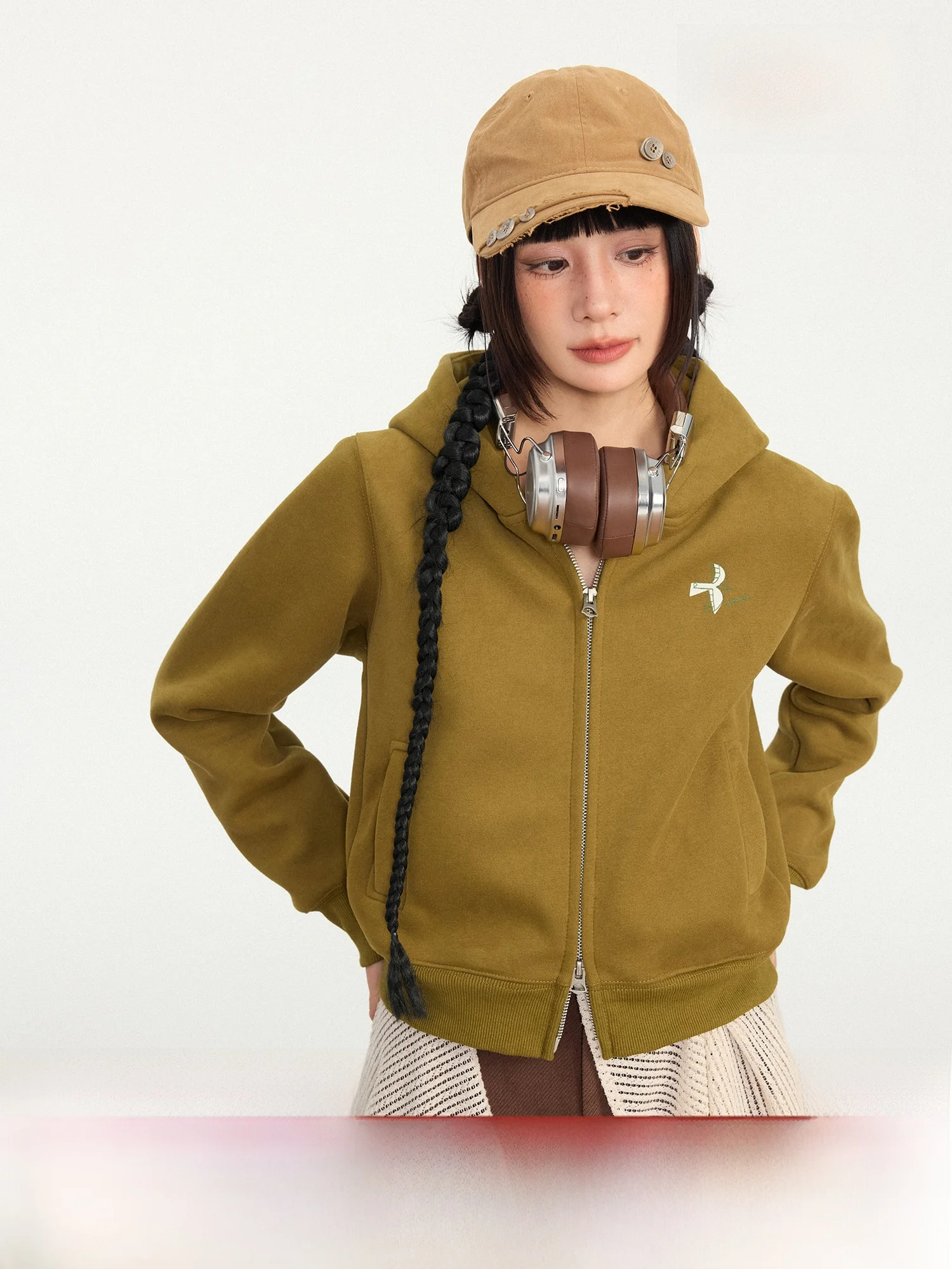 

Хит продаж: Женская толстовка-кардиган на молнии с принтом, повседневная, с длинным рукавом, весна-осень