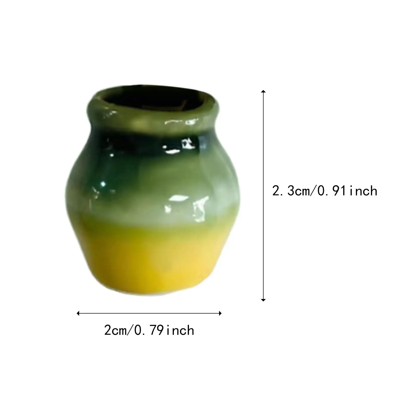 Mini Ceramic Vase Fridge Refrigerator Interesting Flower Arrangement for Office Whiteboard Cabinet Decoration