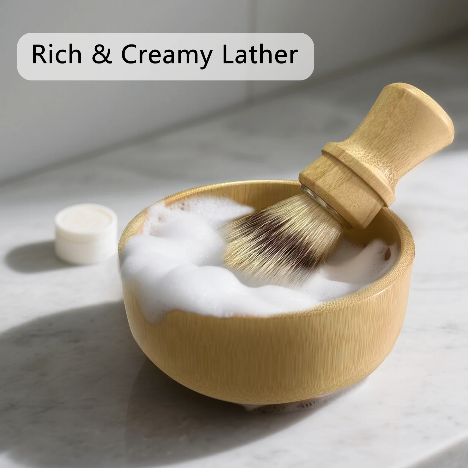 Zestaw do golenia z bambusa 3 – Shaving Brush Set recenzja i cena