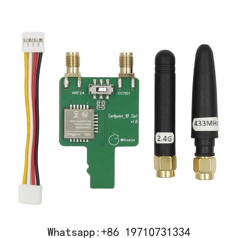 433MHz CC1101 NRF24 2-in-1 RF Module Development Board for M5Stack Cardputer, Plug-and-Play Grove Port, Supports Bruce Firmware - view 2