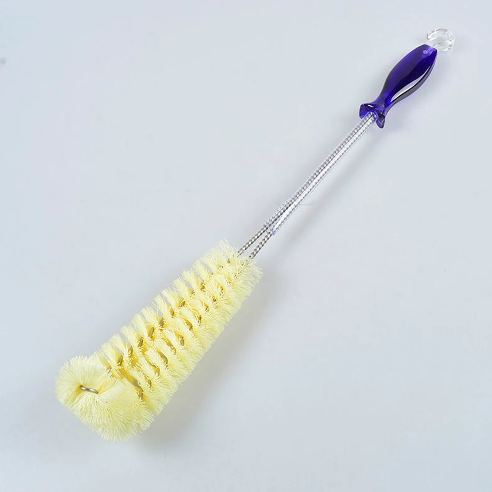 Long Handle Flexible Bottle Cleaning Brush Kitchen Teapot Cleaner Tool Plastic Home Cleaning Supplies For Bottle Cup Cleaning